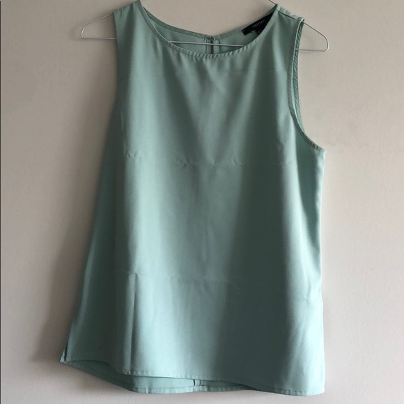 Forever 21 Mint color sleeveless blouse - Picture 1 of 2
